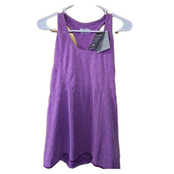 Athleta Fastest Track Tank Top Size XL Magenta Unstinkable Activewear- New - Picture 1 of 7